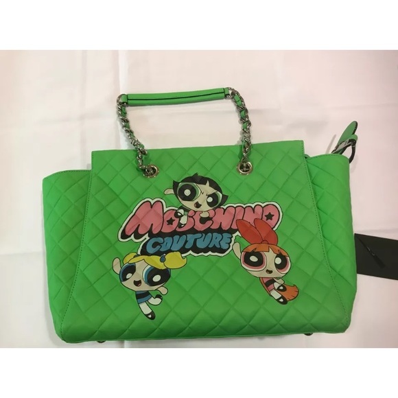 Moschino JEREMY SCOTT POWERPUFF GIRLS Handbag - Picture 2 of 8